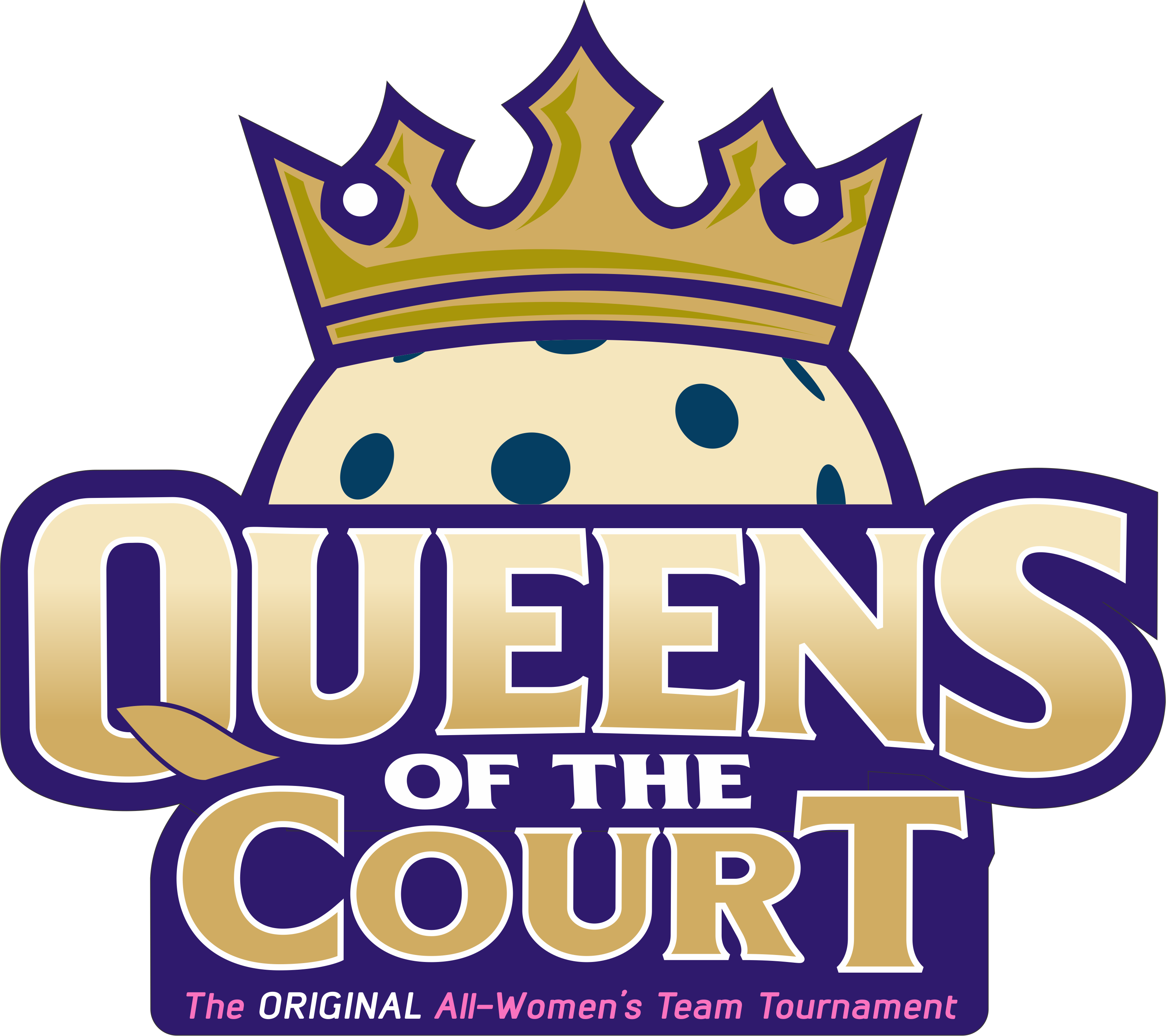 Queens of the Court logo